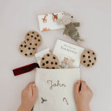 Canvas Christmas Pattern Stocking