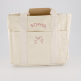 Heritage Pink Bow Personalised Tote