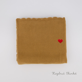 Love Heart Personalised Baby Blanket