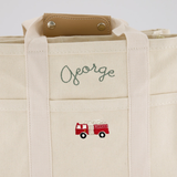 Fire Engine Personalised Tote