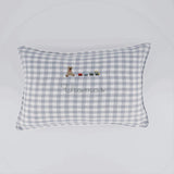 Choo Choo Train Linen Cushion