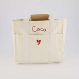 Satin Bow Personalised Tote