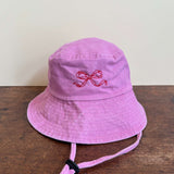 Bow Personalised Bucket Hat