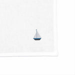 By the Sea Napkins Set of Four - Ivory Linen