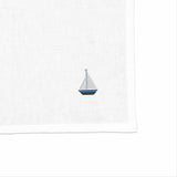 By the Sea Napkins Set of Four - Ivory Linen