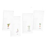 Veggie Garden Set of Four - Ivory Linen