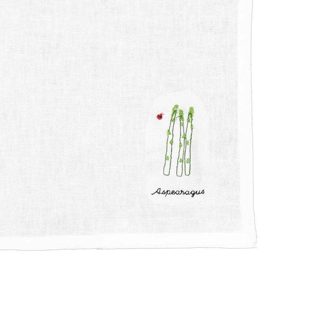 Veggie Garden Set of Four - Ivory Linen