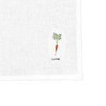 Veggie Garden Set of Four - Ivory Linen